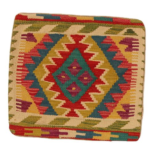 Kilim díszpárna 45x45 kézi szövésű párnahuzat
