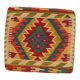 Kilim díszpárna 45x45 kézi szövésű párnahuzat
