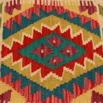 Kilim díszpárna 45x45 kézi szövésű párnahuzat