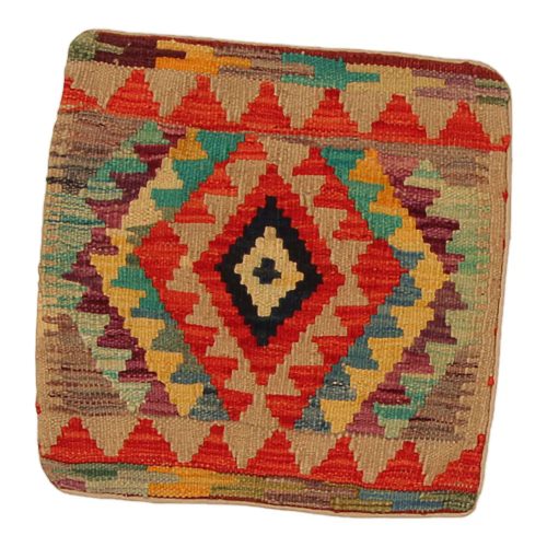 Kilim díszpárna 45x45 kézi szövésű párnahuzat