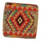 Kilim díszpárna 45x45 kézi szövésű párnahuzat