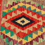 Kilim díszpárna 45x45 kézi szövésű párnahuzat