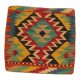 Kilim párna 45x45 kézi szövésű párnahuzat