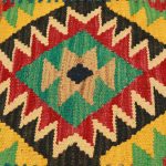 Kilim párna 45x45 kézi szövésű párnahuzat