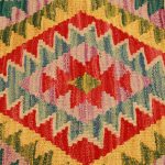 Kilim párna 45x45 kézi szövésű párnahuzat