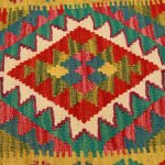 Kilim párna 45x45 kézi szövésű párnahuzat
