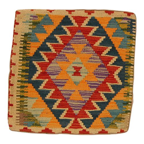 Kilim párna 45x45 kézi szövésű párnahuzat