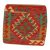 Kilim párna 45x45 kézi szövésű párnahuzat