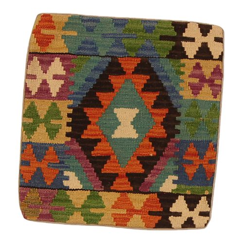 Kilim párna 45x45 kézi szövésű párnahuzat