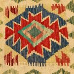 Kilim párna 45x45 kézi szövésű párnahuzat