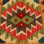 Kilim párna 45x45 kézi szövésű párnahuzat