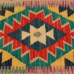 Kilim párna 45x45 kézi szövésű párnahuzat