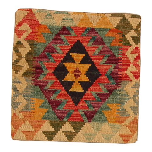 Kilim párnahuzat 45x45 kézi szövésű díszpárna