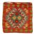 Kilim párnahuzat 45x45 kézi szövésű díszpárna