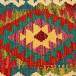 Kilim párnahuzat 45x45 kézi szövésű díszpárna