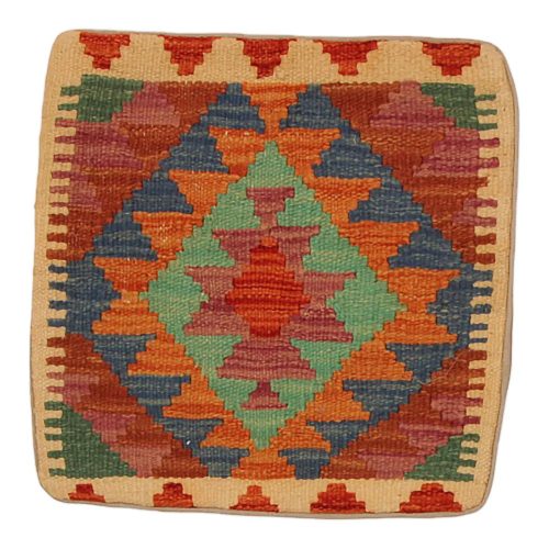 Kilim párnahuzat 45x45 kézi szövésű díszpárna
