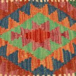 Kilim párnahuzat 45x45 kézi szövésű díszpárna