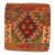Afgán Kilim párnahuzat 45x45 kézi szövésű párna