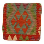 Afgán Kilim párnahuzat 45x45 kézi szövésű párna