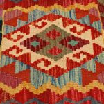 Kézi szövésű díszpáran 45x45 Kilim párnahuzat