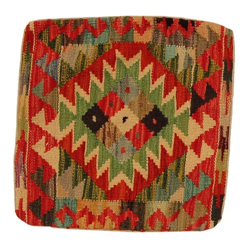 Kézi szövésű díszpáran 45x45 Kilim párnahuzat