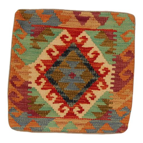 Kézi szövésű díszpáran 45x45 Kilim párnahuzat