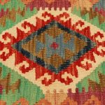 Kézi szövésű díszpáran 45x45 Kilim párnahuzat