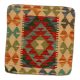 Kézi szövésű díszpáran 45x45 Kilim párnahuzat