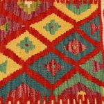 Kézi szövésű díszpárna 45x45 Kilim párnahuzat