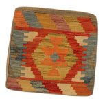 Kézi szövésű Kilim párnahuzat 45x45 afgán díszpárna