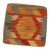 Kézi szövésű Kilim párnahuzat 45x45 afgán díszpárna