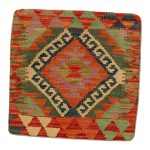 Kézi szövésű Kilim párnahuzat 45x45 afgán díszpárna