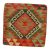 Kézi szövésű Kilim párnahuzat 45x45 afgán díszpárna