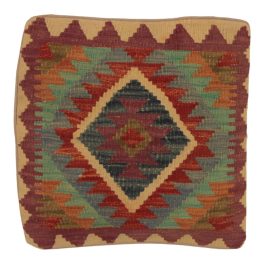Kézi szövésű díszpáran 45x45 Kilim párnahuzat