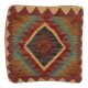 Kézi szövésű díszpáran 45x45 Kilim párnahuzat