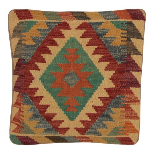 Kézi szövésű díszpáran 45x45 Kilim párnahuzat