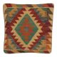 Kézi szövésű díszpáran 45x45 Kilim párnahuzat