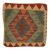 Kézi szövésű díszpáran 45x45 Kilim párnahuzat