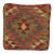 Kézi szövésű díszpárna 45x45 Kilim párnahuzat