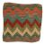 Kézi szövésű Kilim párnahuzat 45x45 afgán díszpárna
