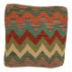 Kézi szövésű Kilim párnahuzat 45x45 afgán díszpárna