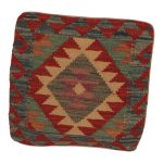 Kézi szövésű Kilim párnahuzat 45x45 afgán díszpárna