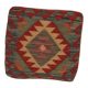 Kézi szövésű Kilim párnahuzat 45x45 afgán díszpárna