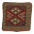 Kézi szövésű párna 45x45 Kilim párnahuzat