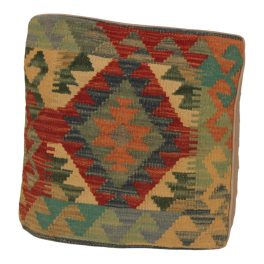 Kézi szövésű párnahuzat 45x45 Kilim díszpárna