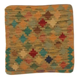Kézi szövésű párnahuzat 45x45 Kilim díszpárna