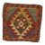 Kilim díszpárna 45x45 kézi szövésű Kelim párnahuzat