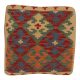 Kilim díszpárna 45x45 kézi szövésű párnahuzat