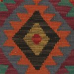 Kilim díszpárna 45x45 kézi szövésű párnahuzat