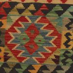 Kilim díszpárna 45x45 kézi szövésű párnahuzat